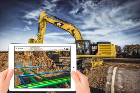 Eningo visualizes pipes in the ground digitally