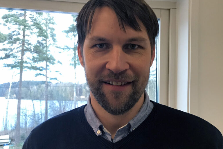 Jonas Fred Hell, vd på Fridh & Hell's Bygg.