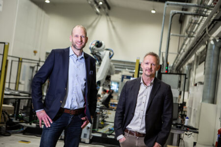 Martin Wänblom, CEO of Innovatum Science Park together with Daniel Johansson, CEO of Empir Industry.