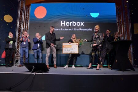 Herbox vann affärsidétävlingen Innovatum Science Park Startup Challenge 2021