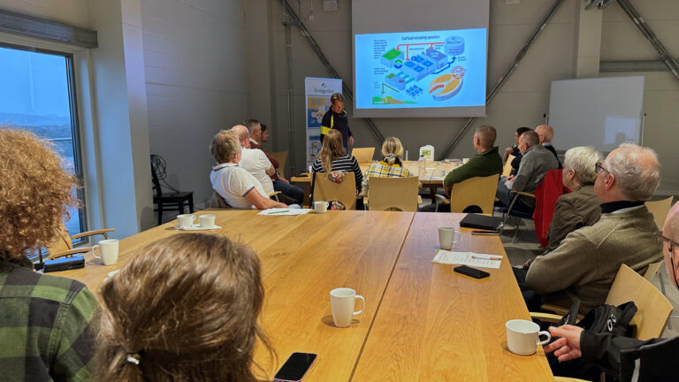 Claes Lundberg talks about Smögenlax Aquaculture's work to develop fish farming in Kungshamn