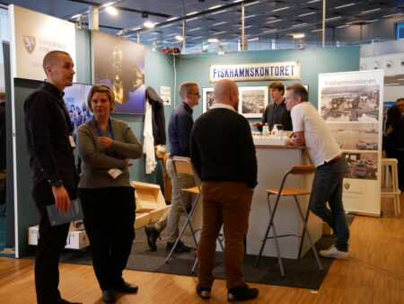 Göteborgs fiskeauktions monter på Nordic Seafood Summit