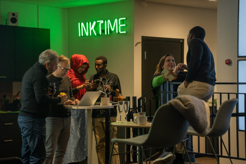 Demo day for the incubator