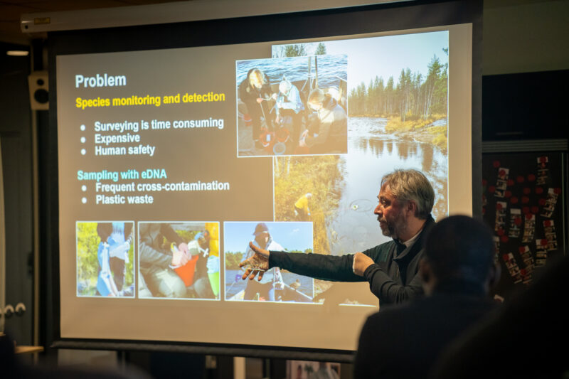 Demo day for the incubator