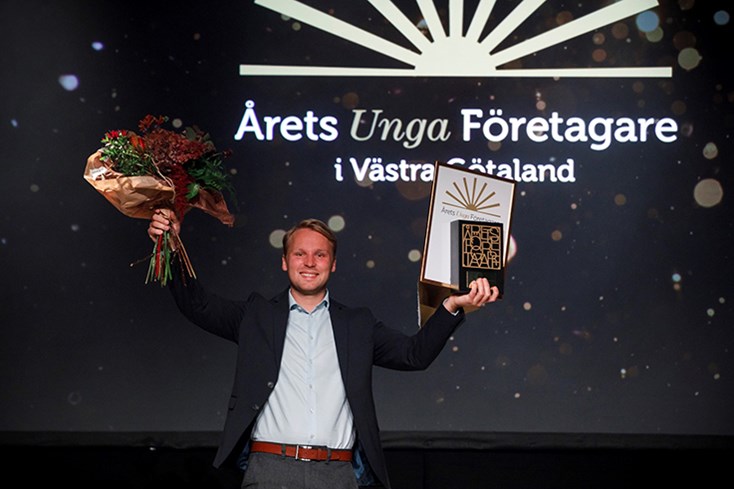 Svante Olsson, Årets Unga Företagare VGR 2023