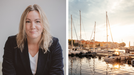 Madeleine Johansson Business Region Göteborg. Boats in a harbor.