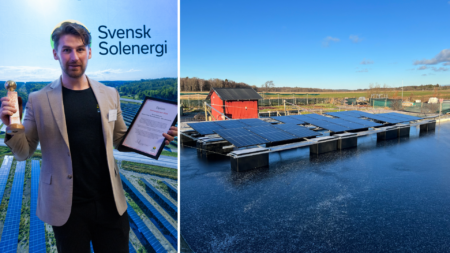 Sunsurf Solar wins Swedish Solar Energy's achievement of the year award
