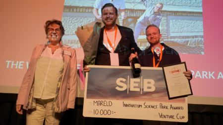 Mareld streamlines testing processes in the food industry - wins Innovatum Science Park's Venture Cup award. Photo: Melisha Linnell