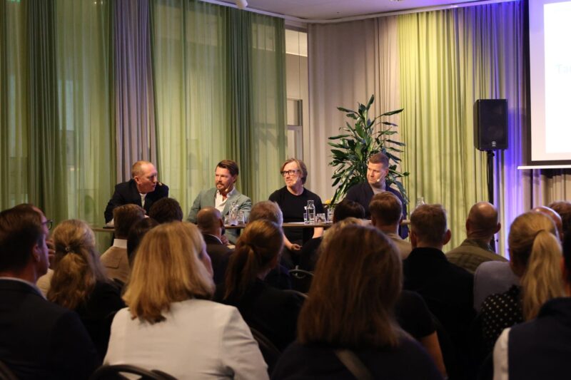 The investor panel at Drakkammaren.