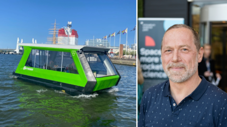 Cstrider's electric passenger ferry wins international design award