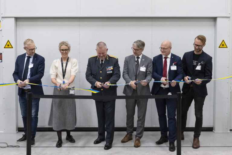 Invigningen av AMCC i oktober 2025. Foto: Kristin Viktorsson.