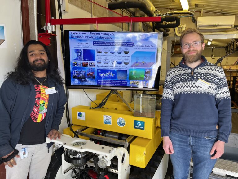 Vignesh Gokuladas Menon and Jan Eke from the University of Gothenburg. The University of Gothenburg, which previously served as the station’s managing body, will continue as an active partner.